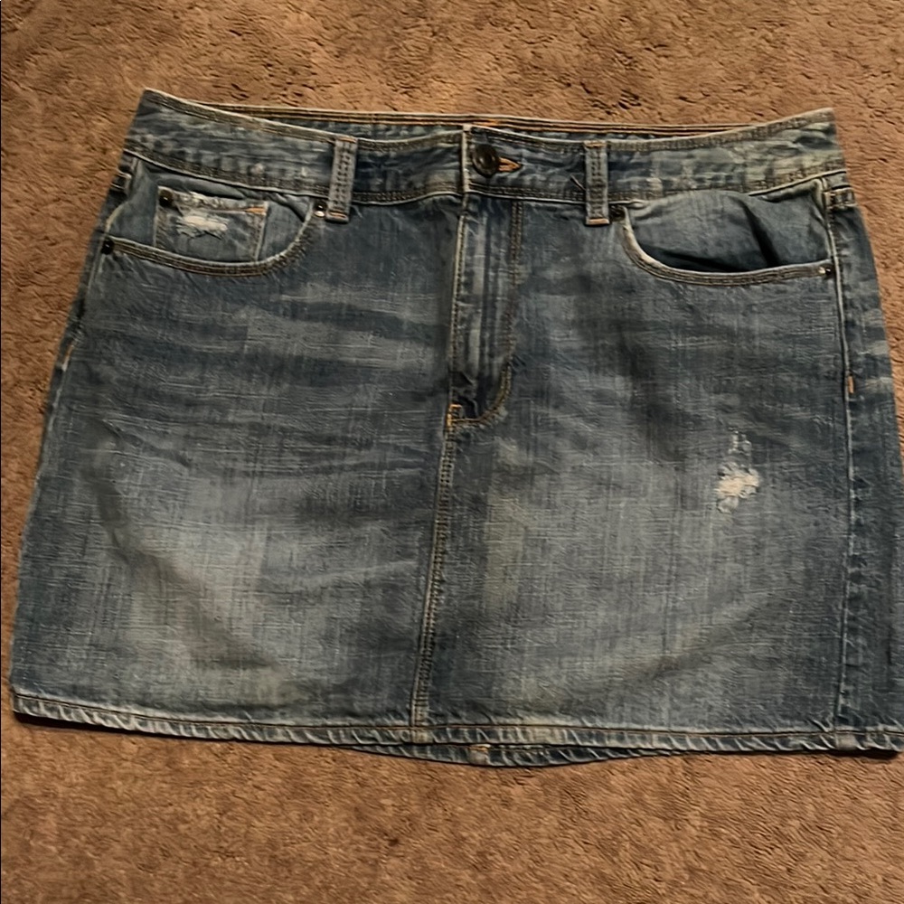 Gap Denim Blue Women's mini Skirt